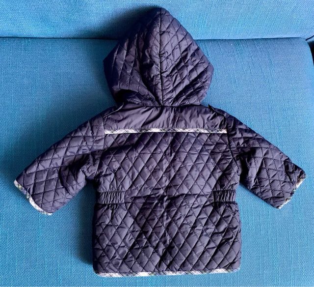 Giubbotto Jacadi blu trapuntato 3 mesi