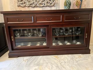 Mesa comedor extensible madera