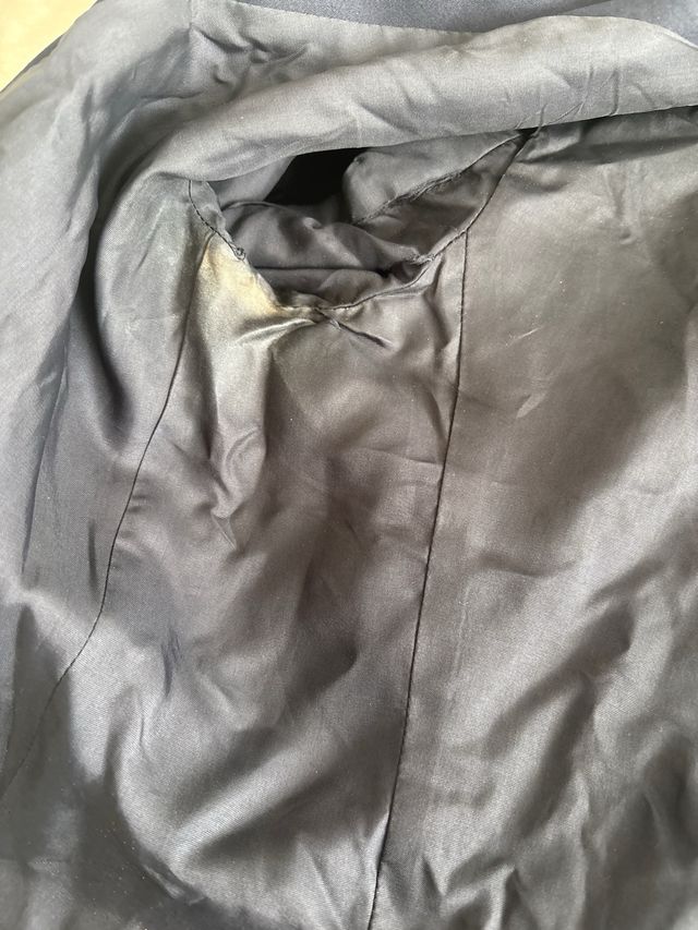 Americana Zara Basic azul T.M