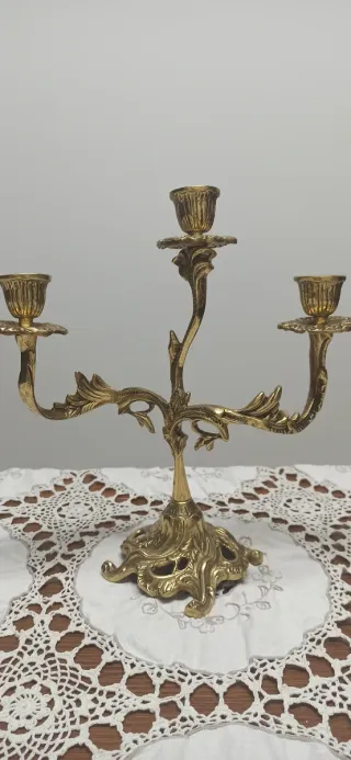Candelabro de Bronce
