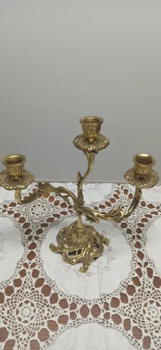 Candelabro de Bronce