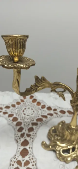 Candelabro de Bronce