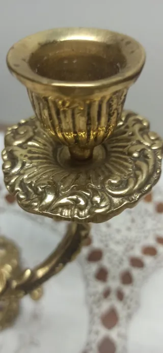 Candelabro de Bronce