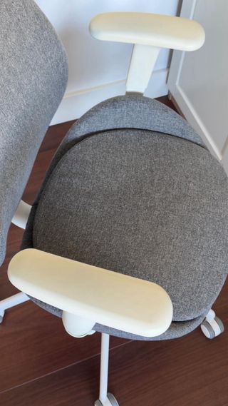 Silla de oficina Ikea Hattefjäll gris