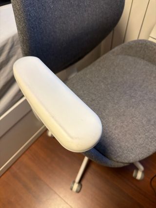 Silla de oficina Ikea Hattefjäll gris