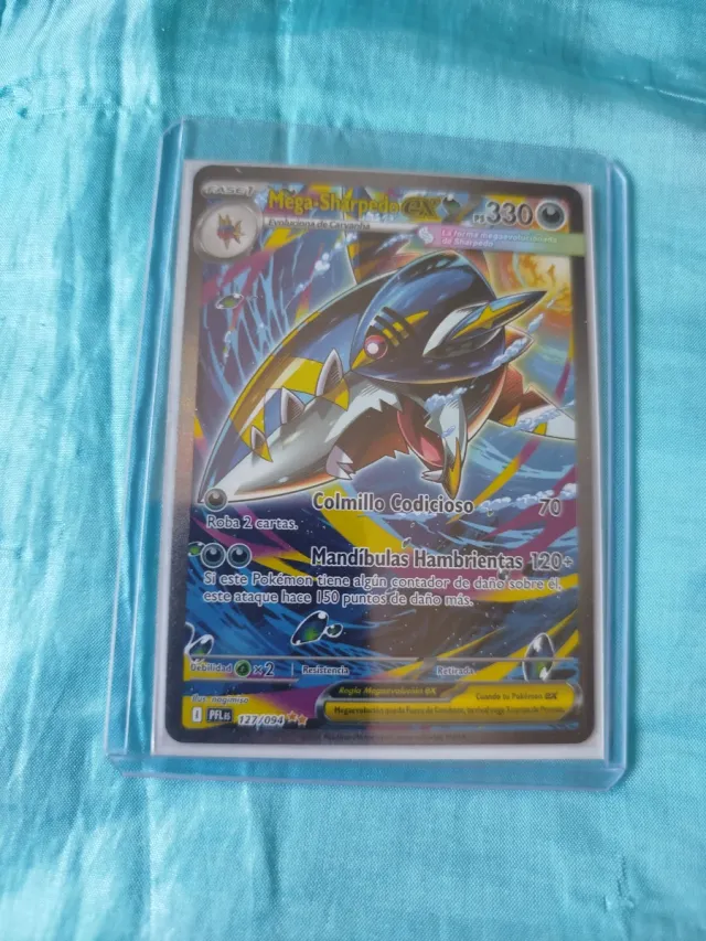 Carta Pokémon Mega Sharpedo EX Arte Alternativo