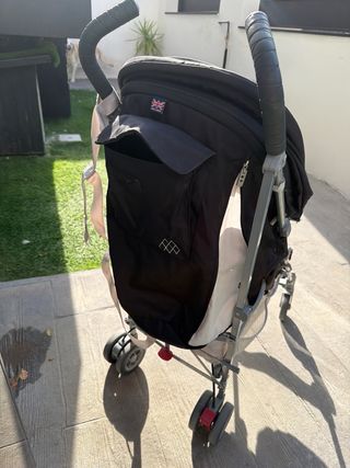 Silla de paseo Maclaren negra