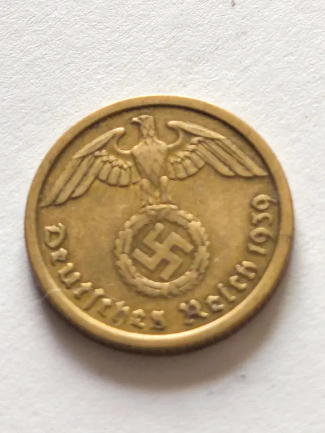 Moneda época nazi, 1939.