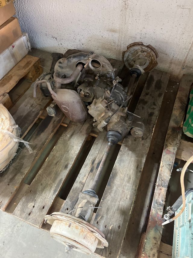 Motor Piaggio Ape 50