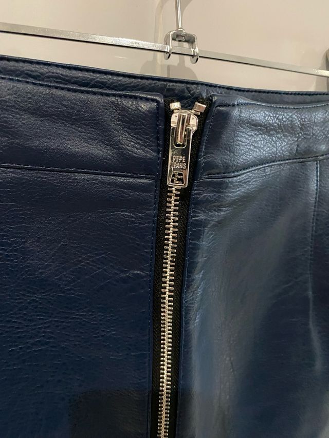 Minifalda  azul marino de Pepe Jeans