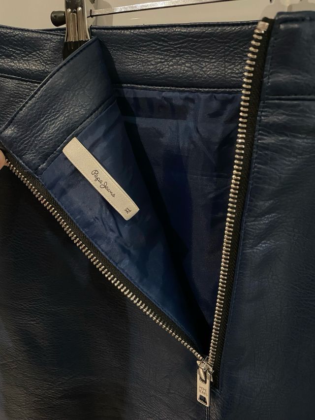 Minifalda  azul marino de Pepe Jeans