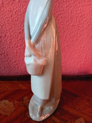 Lote 3 Figuras Lladró: Campesina y Ocas