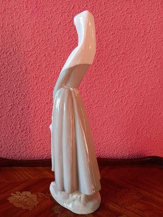 Lote 3 Figuras Lladró: Campesina y Ocas