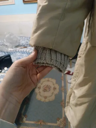 Cappotto Ermanno Scervino beige con pelliccia