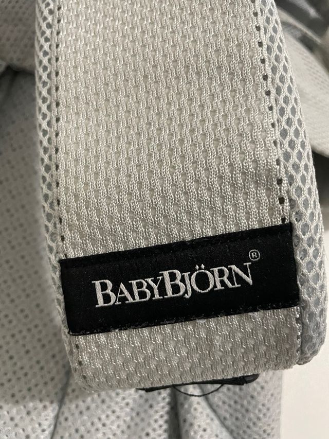 Mochila Porta-bebê BabyBjörn ONE Air Gris