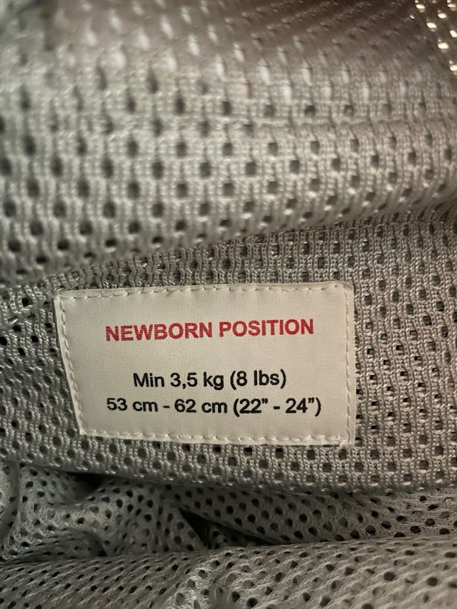 Mochila Porta-bebê BabyBjörn ONE Air Gris