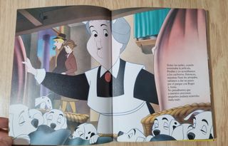 Clásico cuento Disney, "101 Dálmatas". GAVIOTA.