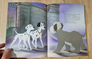 Clásico cuento Disney, "101 Dálmatas". GAVIOTA.
