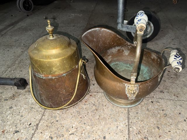 Articoli per caminetto in bronzo o rame