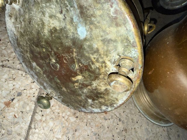 Articoli per caminetto in bronzo o rame