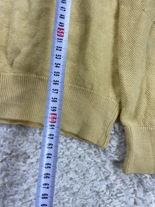 ¡¡OFERTA!! Talla L Jersey Lacoste Vintage Amarillo