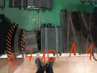 Lote 121 pistas scalextric