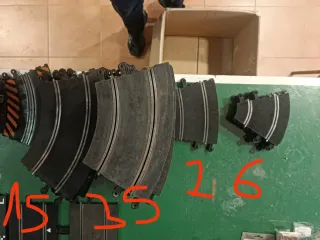 Lote 121 pistas scalextric