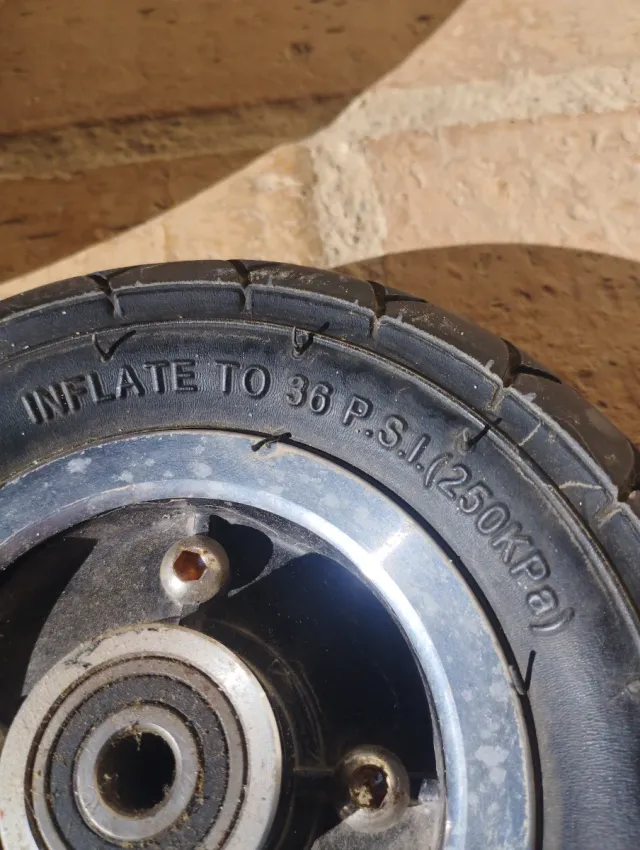 Ruedas patinete eléctrico