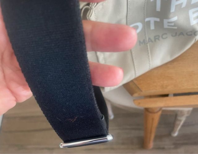 Bolso Tote Marc Jacobs Beige Negro