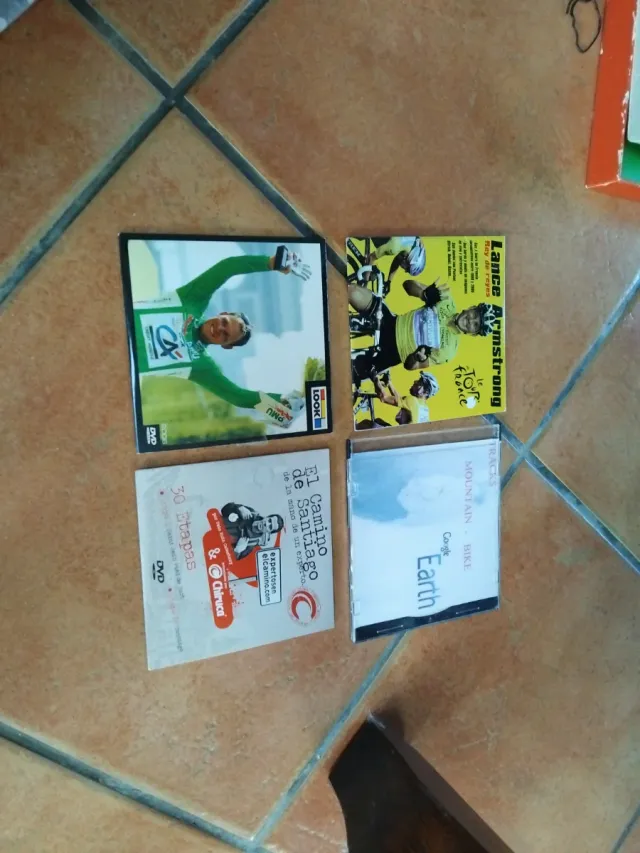 Lote DVDs Ciclismo y Camino de Santiago