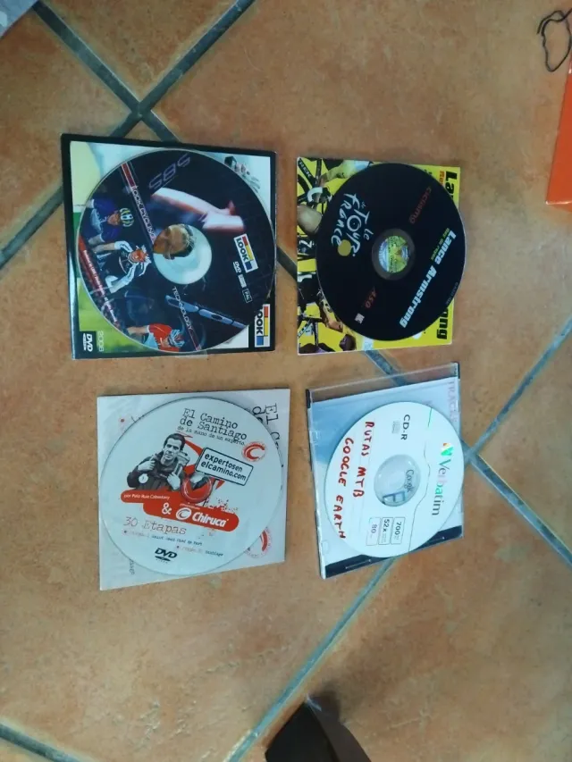 Lote DVDs Ciclismo y Camino de Santiago