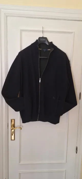 Cárdigan Burberry Hombre Azul marino