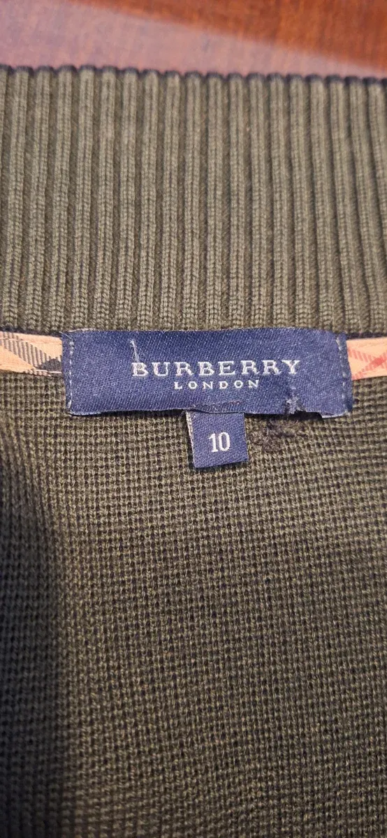 Cárdigan Burberry Hombre Azul marino