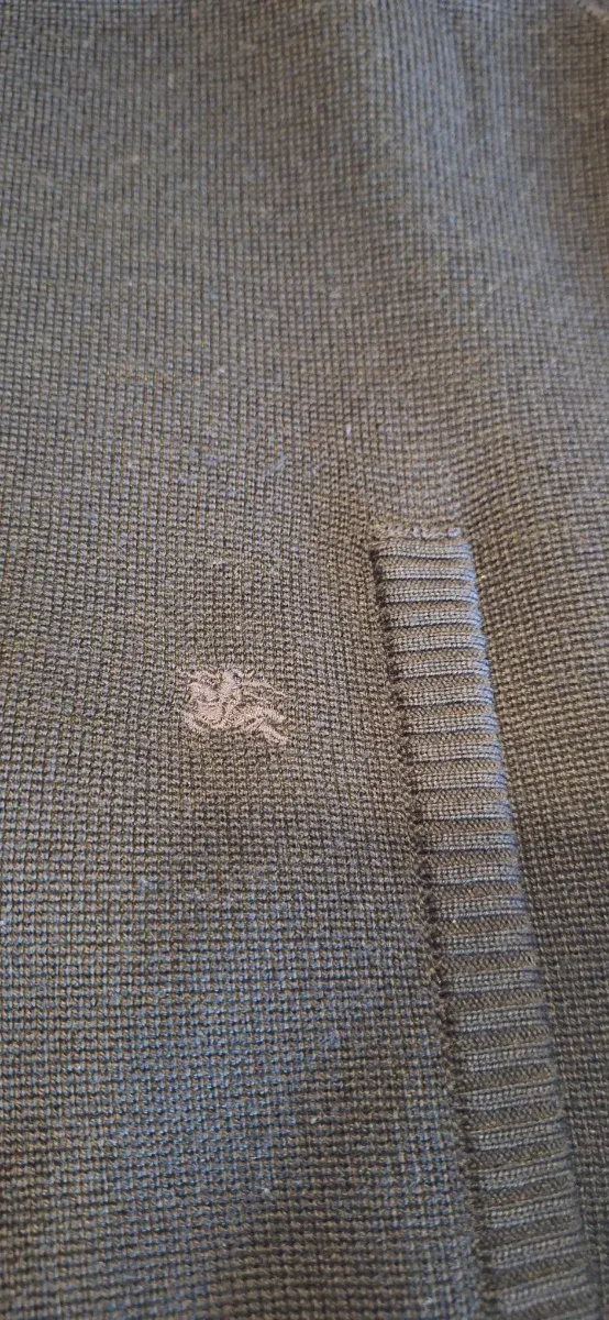 Cárdigan Burberry Hombre Azul marino