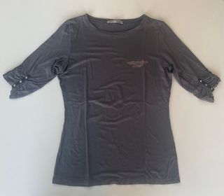 Camiseta TOUS gris talla S. Material: modal.