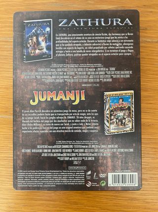 Pack 2 Películas DVD: Jumanji y Zathura