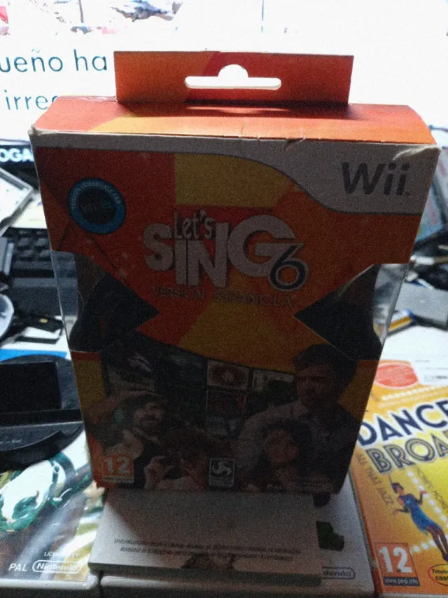 Juego Wii Let's Sing 6 Karaoke