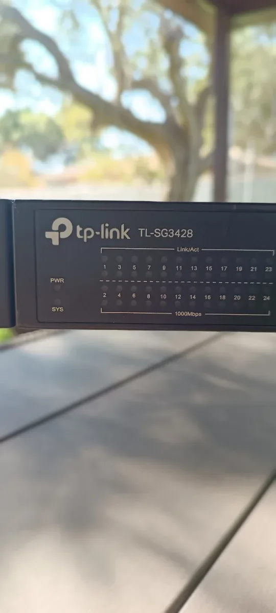 Switch TP-Link TL-SG3428 24 Puertos Fibra