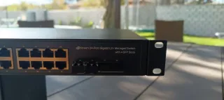 Switch TP-Link TL-SG3428 24 Puertos Fibra