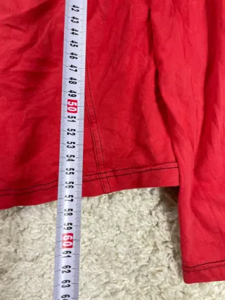 ¡¡OFERTA! Talla S Camiseta Adidas Roja Manga Larga