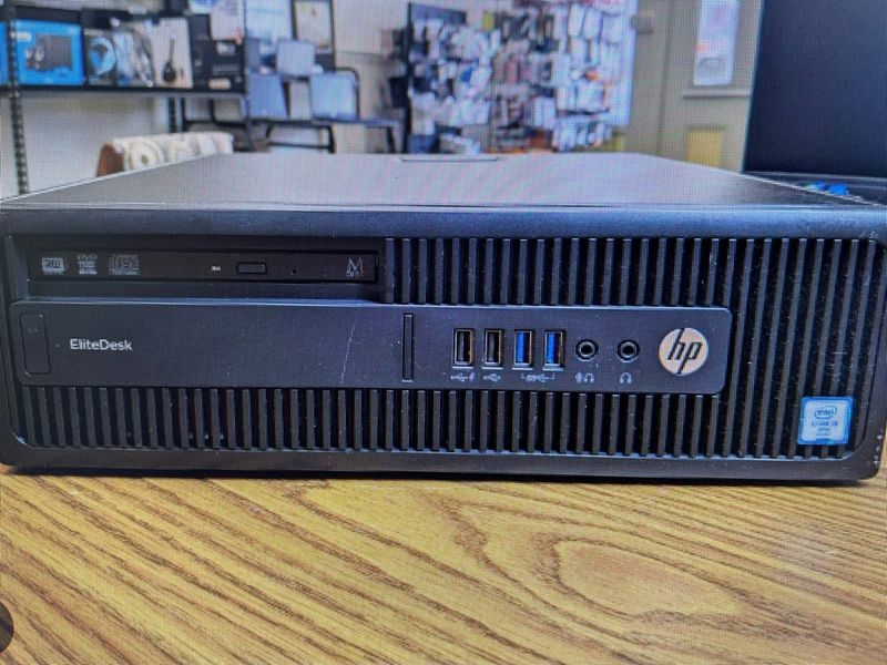 Ordenador HP EliteDesk 800 G2 SFF Negro