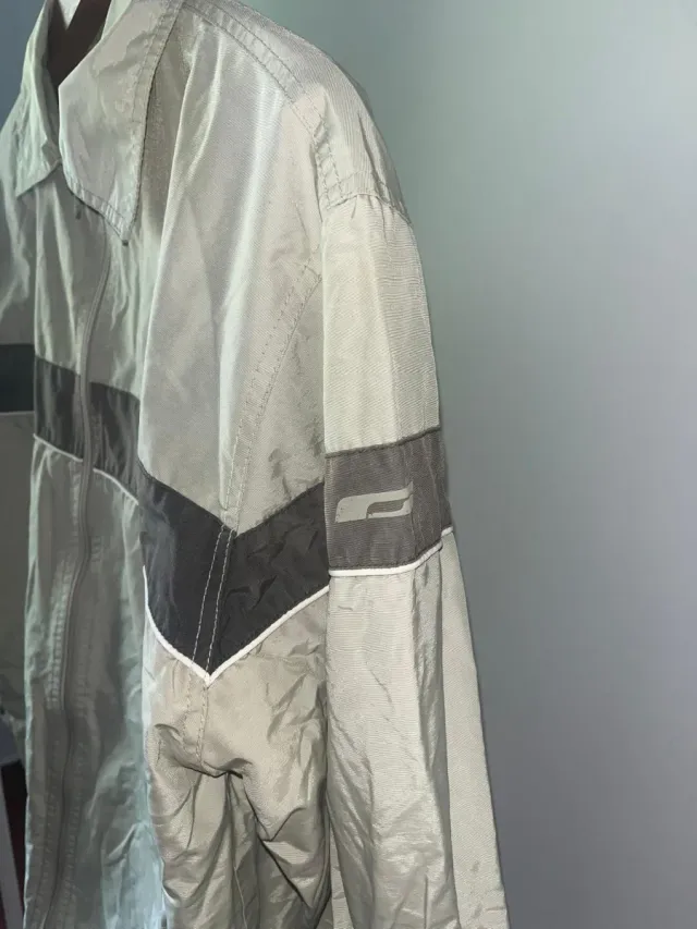 Chaqueta Vintage Jack Jones 2000s Beige/Marrón