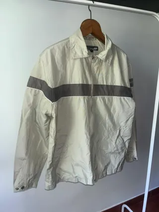 Chaqueta Vintage Jack Jones 2000s Beige/Marrón