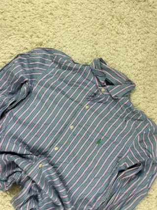 ¡¡OFERTA!! Talla S Camisa Ralph Lauren Custom Fit