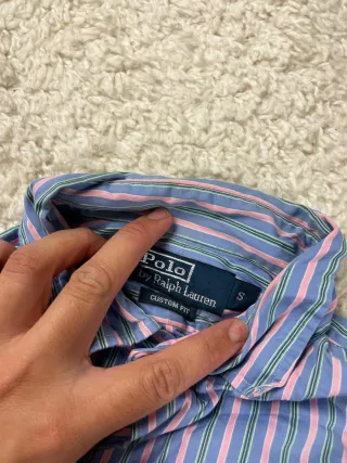 ¡¡OFERTA!! Talla S Camisa Ralph Lauren Custom Fit