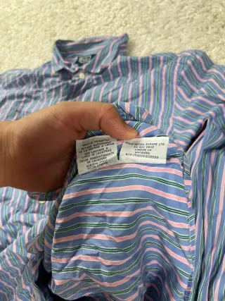 ¡¡OFERTA!! Talla S Camisa Ralph Lauren Custom Fit