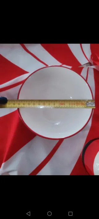 Set natalizio Babbo Natale ceramica