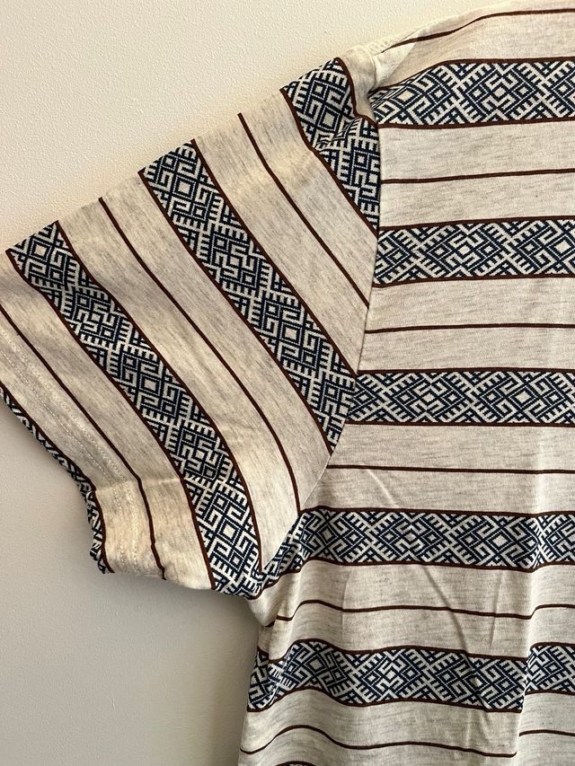 Camiseta Mangas Cortas Rayas Springfield