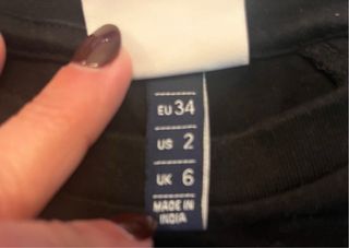 Camiseta Ellesse niña/mujer negra