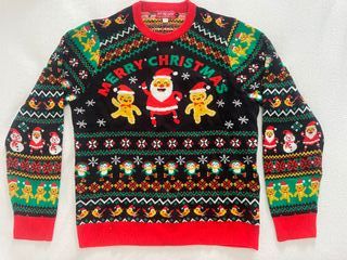 Suéter Navidad Jersey Con Luces Unisex Festivo